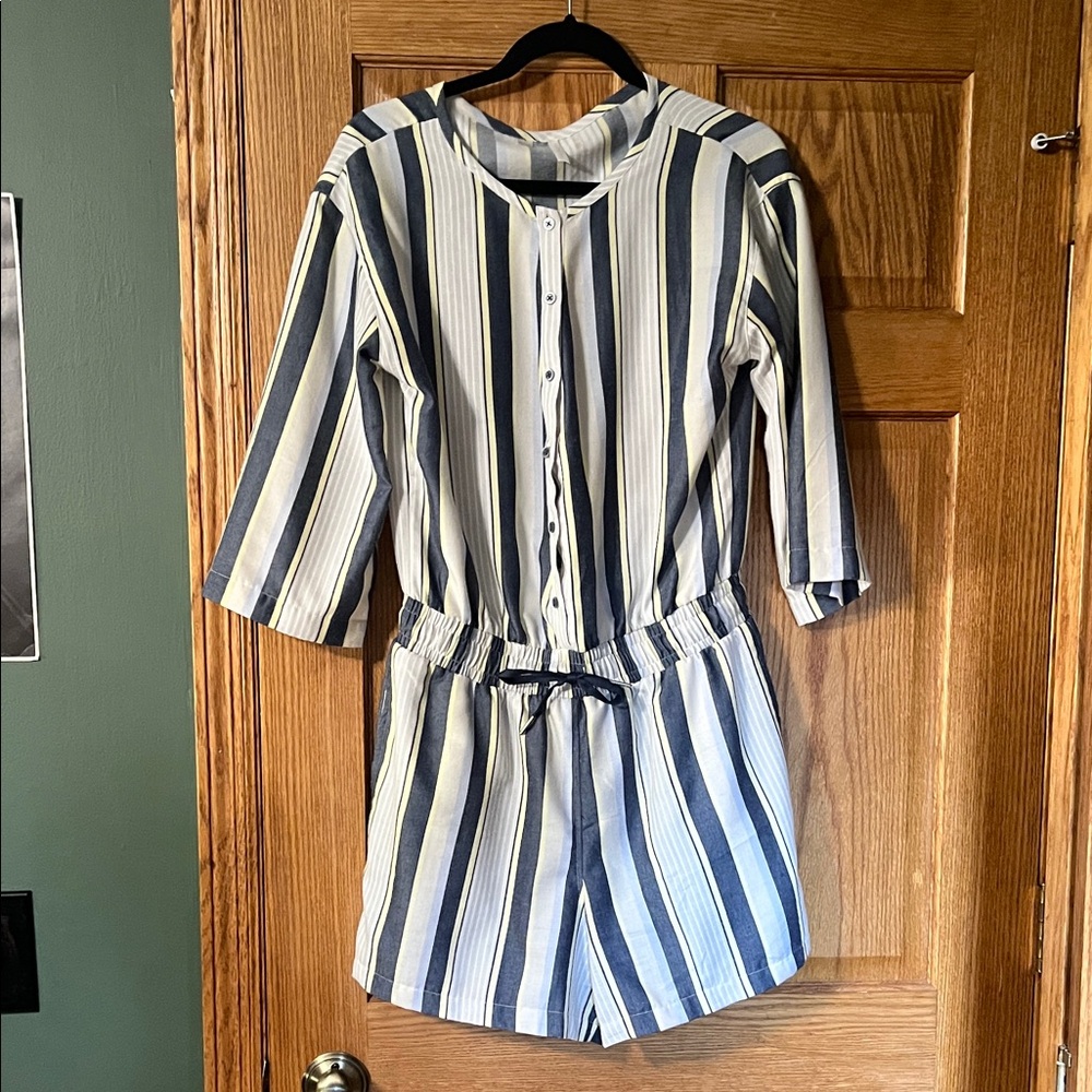 Striped women’s One Piece Romper